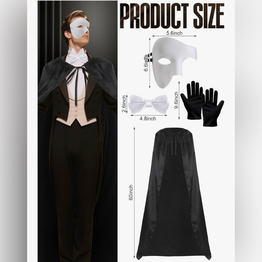 Phantom of the Opera Costume - Picture 8 of 8